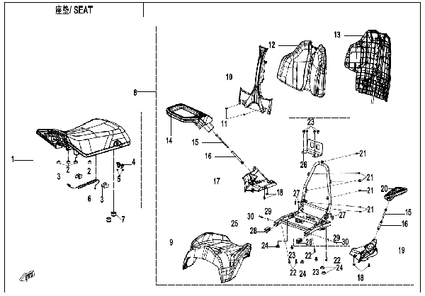 F13 SEAT