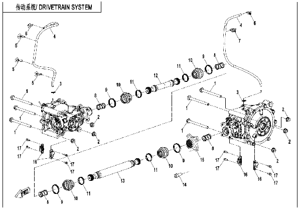 F30 DRIVETRAIN SYSTEM