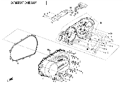 E01-3-V2 CVT CASE ASSY