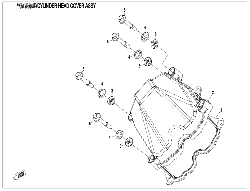 E02-1 CYLINER HEAD COVER ASSY