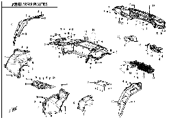 F04-4 REAR PLASTICS (MUD)