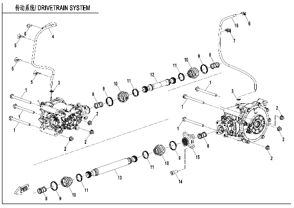 F30 DRIVETRAIN SYSTEM