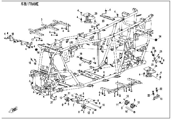 F03-V6 FRAME