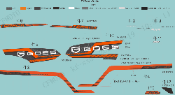 F19-1-B DECAL KITS (INJECTED PEARL BLACK, NO EPS)