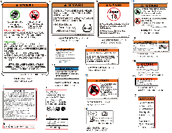 F19-2-B WARNING DECALS (TURKEY)
