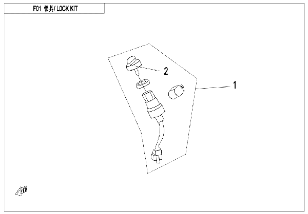 F01 LOCK KIT