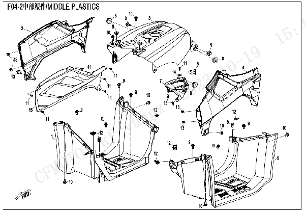 F04-2 MIDDLE PLASTICS