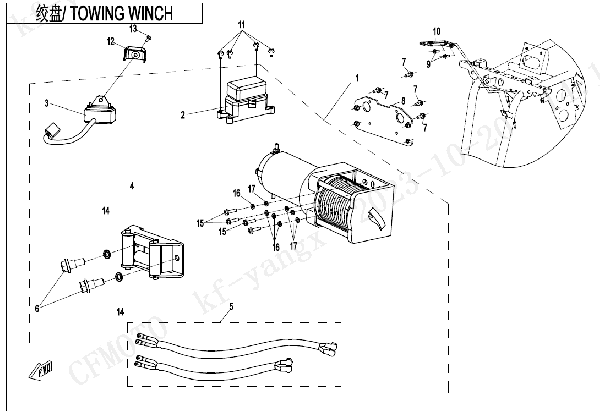 F15-2 TOWING WINCH