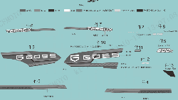 F19-1-C DECAL KITS (GHOST GREY, EPS)