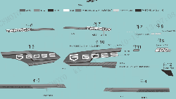 F19-1-D DECAL KITS (GHOST GREY, NO EPS)
