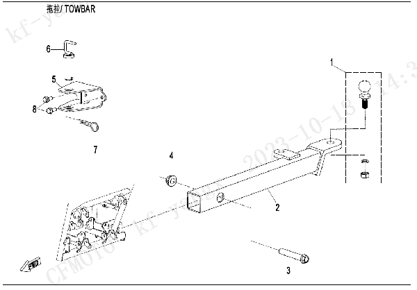 F40 TOWBAR