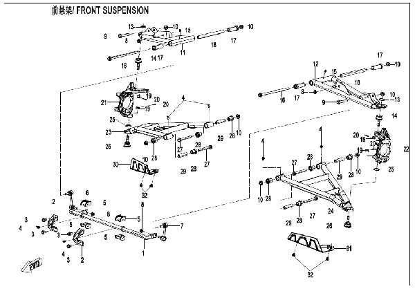 F05-1 FRONT SUSPENSION
