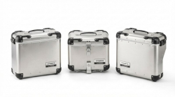 Sada hliníkových kufrov CFMOTO MT EVO (strieborná)