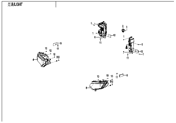 F16-B LIGHTS (BASIC)