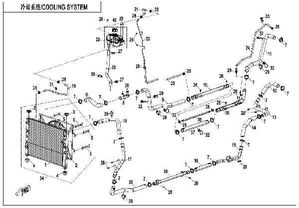 F18-V2 COOLING SYSTEM