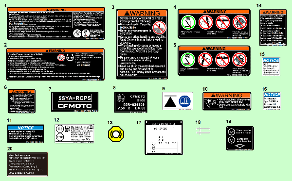 F19-1-A WARNING DECAL (EU167)