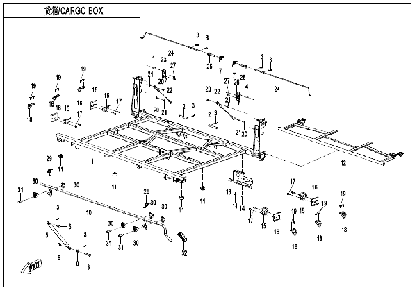 F22-2-B CARGO BOX (BASIC)
