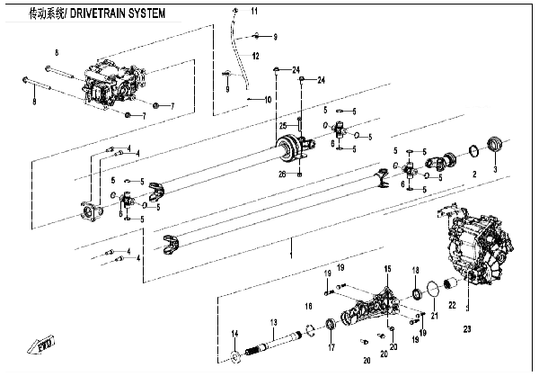 F30 DRIVETRAIN SYSTEM
