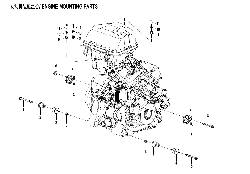 F00-1-V2 ENGINE MOUNTING PARTS