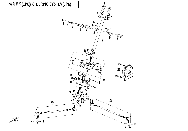 F10-2-B-V2 STEERING SYSTEM (EPS)