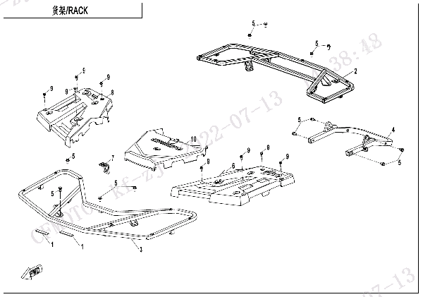 F14 RACK (STANDARD)