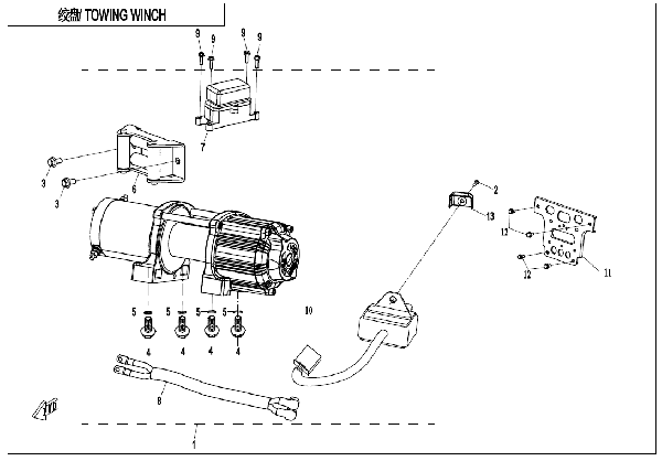 F15-2-V3 TOWING WINCH