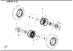F07-A FRONT WHEEL (ALUMINIUM)