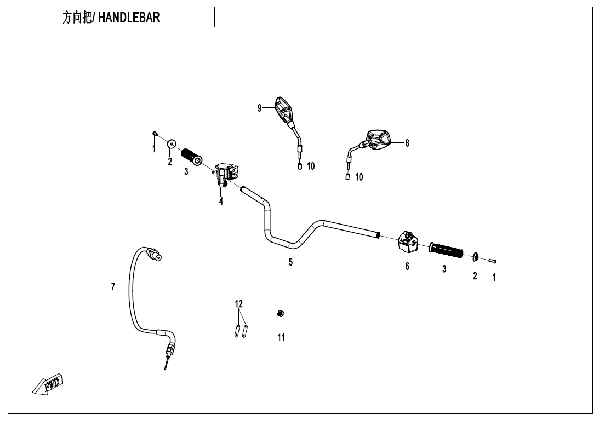 F10-1 HANDLEBAR