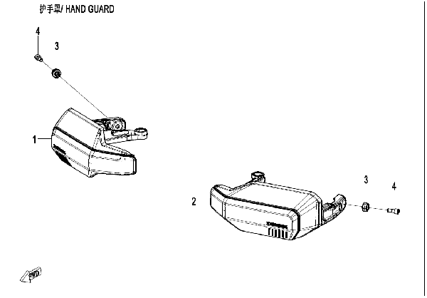 F10-3 HANDGUARD