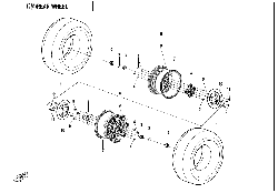 F11-A REAR WHEEL (ALUMINIUM)
