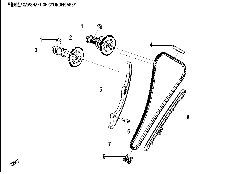 E02-4 CAMSHAFT OF CYLINDER ASSY