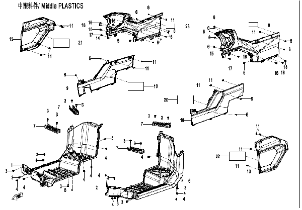 F04-3 MIDDLE PLASTICS