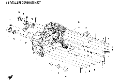 E01-1 LEFT CRANKCASE ASSY