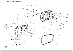 E01-3 CVT CASE ASSY