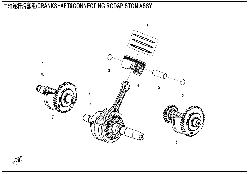 E04 CRANKSHAFT CONNECTING ROD PISTON ASSY