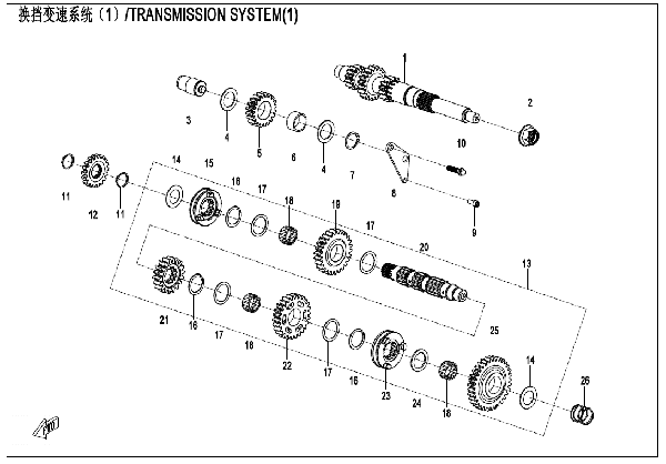 E06-1 TRANSMISSION SYSTEM