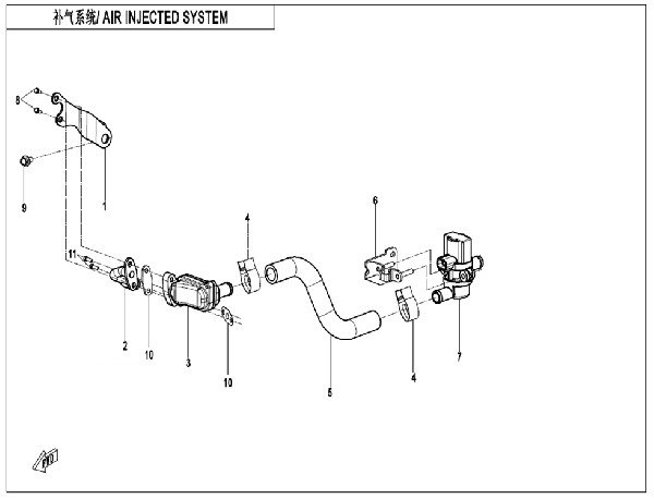 F00-3 AIR INJECTED SYSTEM