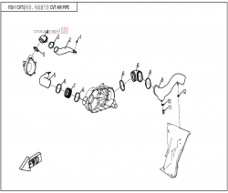 NÁHRADNÉ DIELY CF MOTO UTV 830 EFI - Vzduchové potrubie CVT