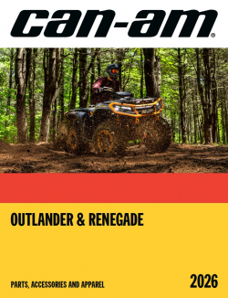 Can-Am Outlander a Renegade 2026
