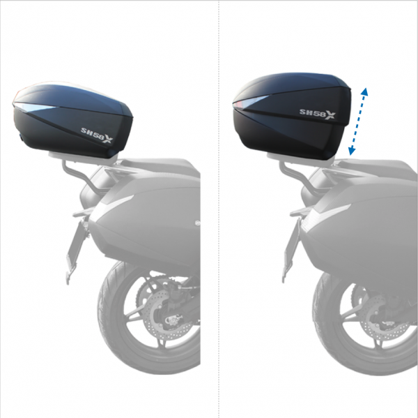 motocyklový box SHAD SH58X CARBON